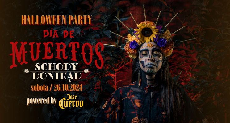 Plakat Halloween Party - Dia de los Muertos