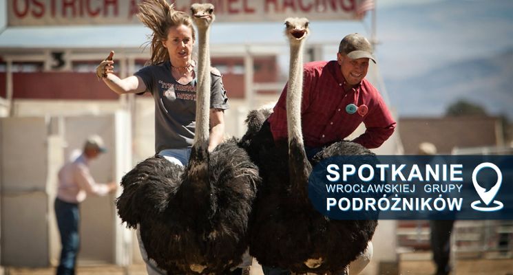 Plakat Spotkanie wrocławskiej grupy podróżników