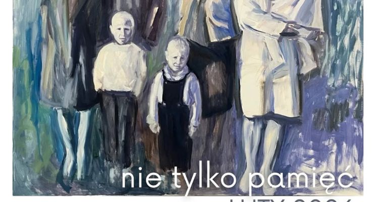 Plakat Wernisaż wystawy Artura Raczkowskiego „Nie tylko pamięć”