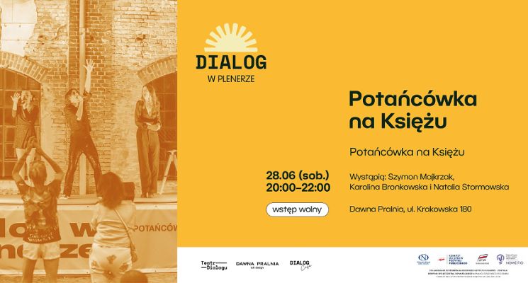 Plakat Potańcówka na Księżu – Dialog w plenerze
