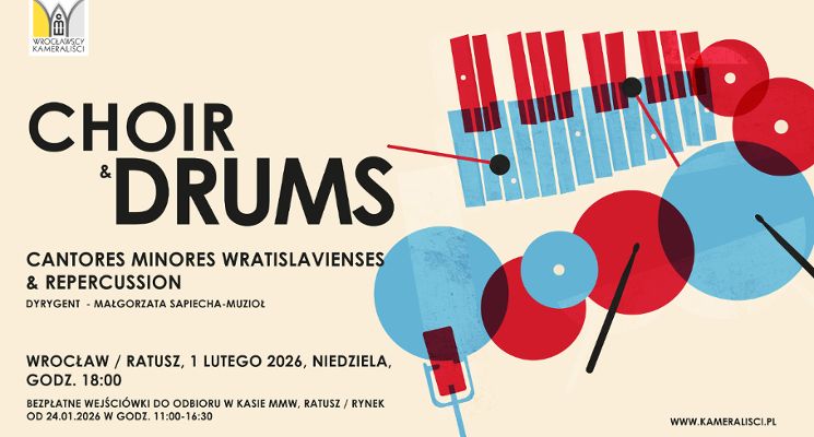 Plakat Choir & Drums