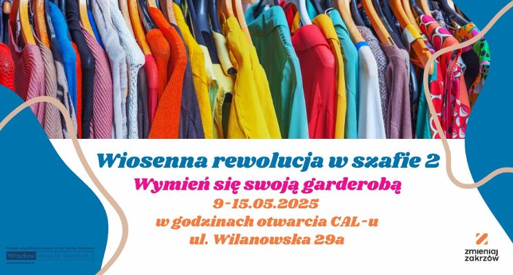 Plakat Wiosenna rewolucja w szafie