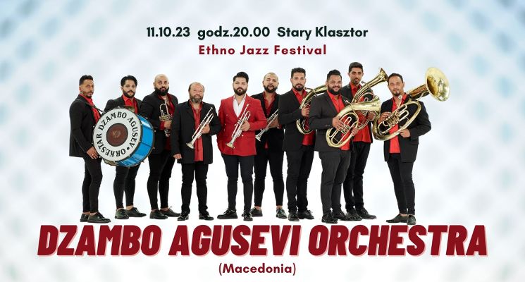 Plakat Koncert Džambo Aguševi Orchestra