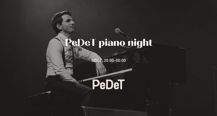 Plakat PeDeT Piano Night