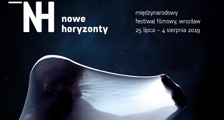 Plakat 19. Międzynarodowy Festiwal Filmowy Nowe Horyzonty