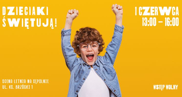 Plakat Dzieci świętują na Sępolnie