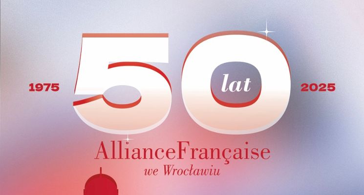 Plakat Credit Agricole zaprasza na Festiwal Frankofonii