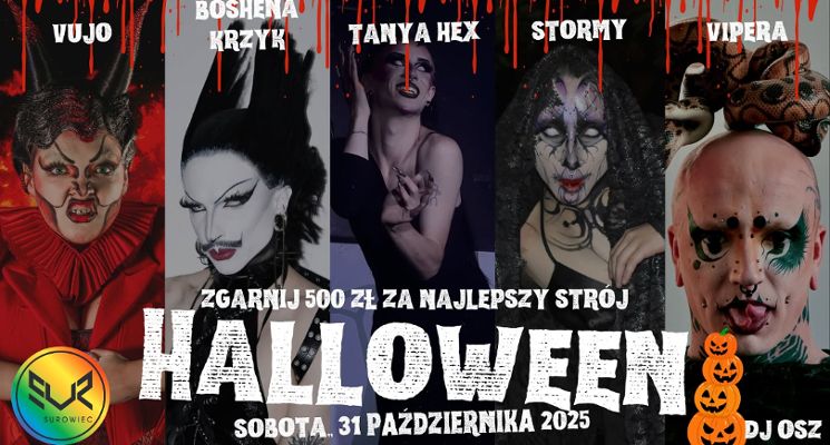 Plakat HALLOWEEN W SUROWCU