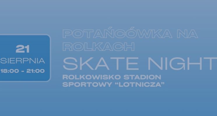 Plakat Skate Night Wrocław 2026