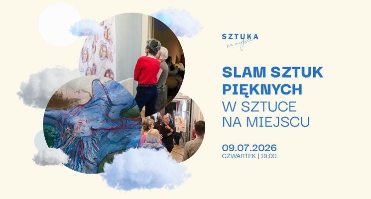Plakat Slam Sztuk Pięknych