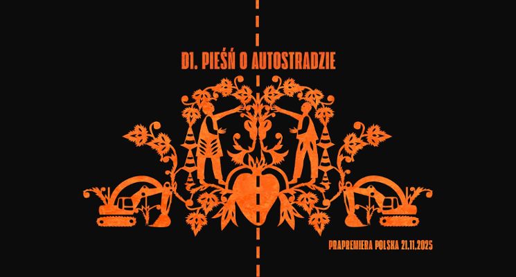 Plakat D1. Pieśń o autostradzie