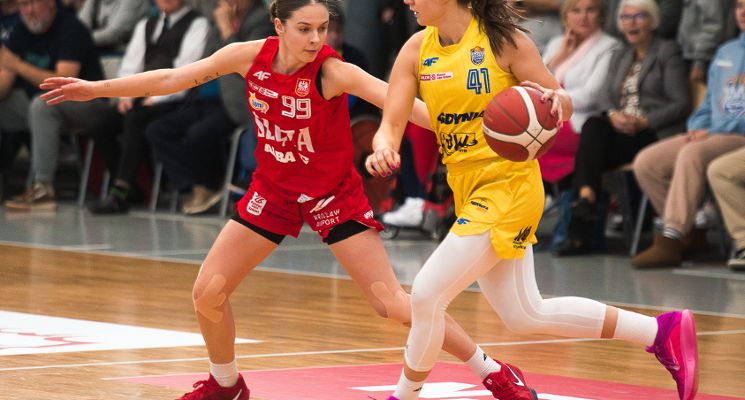 Plakat Mecz koszykówki Ślęza Wrocław - KS Basket Bydgoszcz