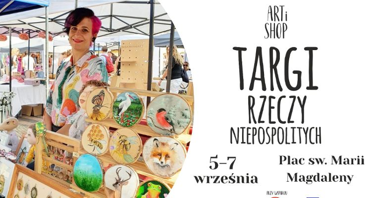 Plakat Targi rzeczy niepospolitych Artishop