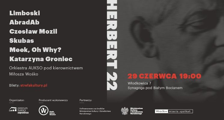 Plakat HERBERT 22 – koncert