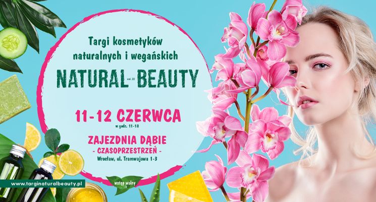 Plakat Targi Natural Beauty – przygotuj swoje ciało na wakacje