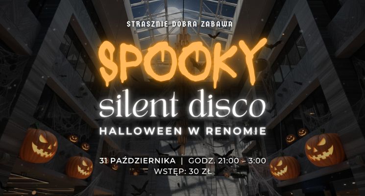 Plakat Spooky silent disco