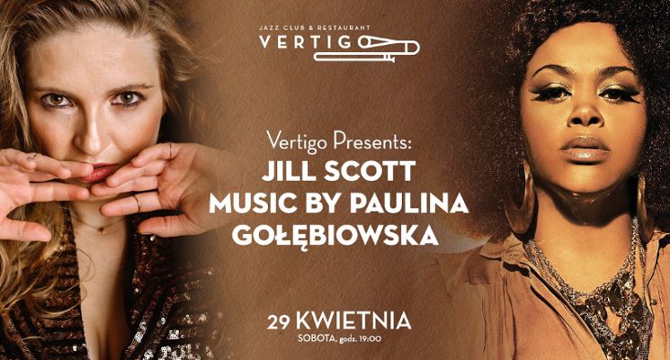 Plakat Jill Scott Music by Paulina Gołębiowska