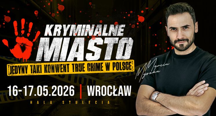 Plakat Kryminalne Miasto 2026