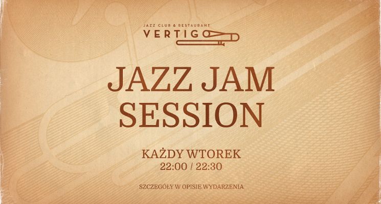 Plakat Jazz Jam Session w Vertigo
