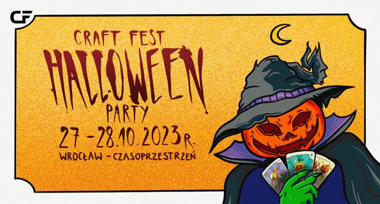 Plakat Craft Fest: Drink X Food X Fun - Halloween Party