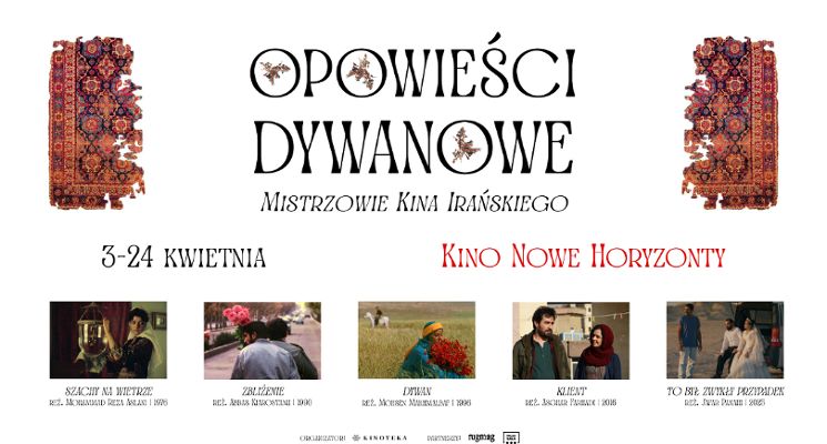 Plakat Opowieści Dywanowe. Mistrzowie kina irańskiego