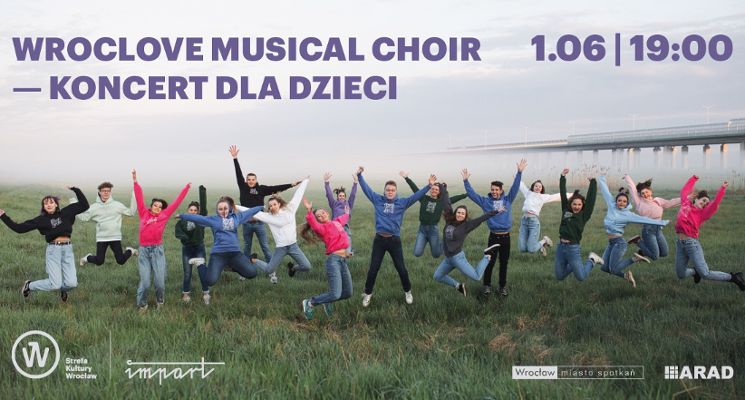 Plakat Wroclove Musical Choir – koncert dla dzieci