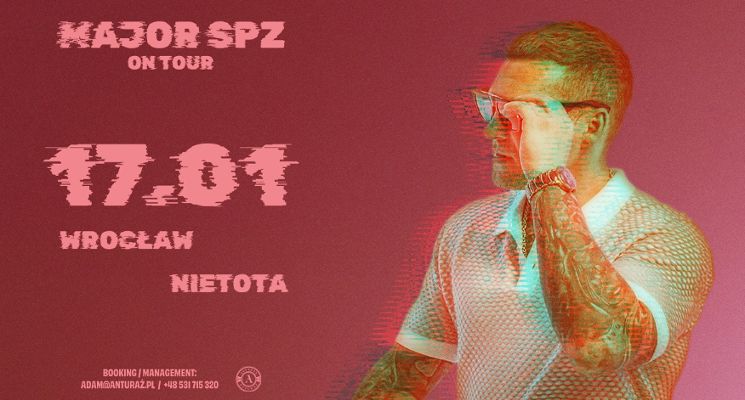 Plakat Major SPZ [koncert]