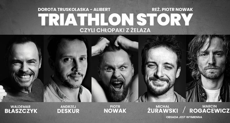 Plakat Spektakl Triathlon Story - 2024 Wrocław