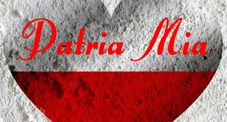 Plakat Koncert Patriotyczny-Patria Mia