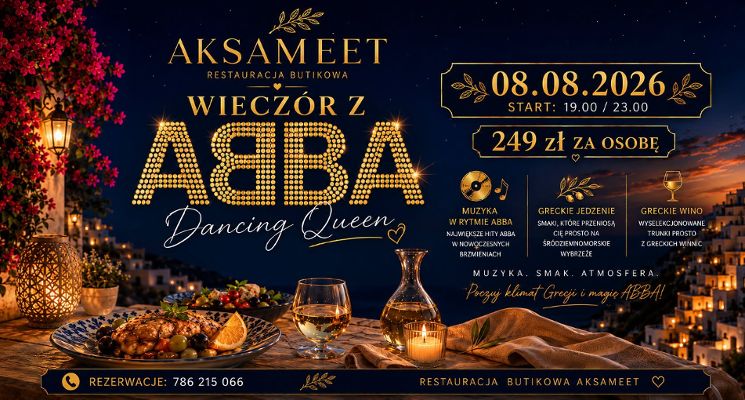 Plakat Wieczór z ABBA