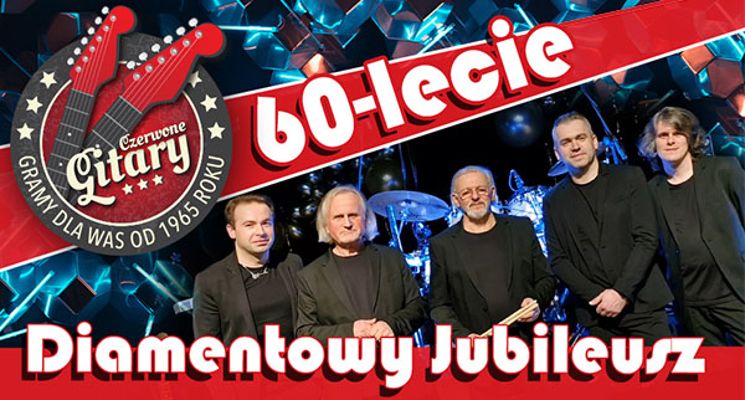 Plakat Czerwone Gitary - Diamentowa Trasa 60-lecia