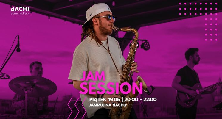 Plakat Jam session na dACHu