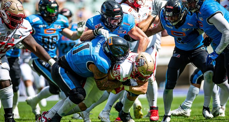 Plakat Panthers Wrocław vs Berlin Thunder