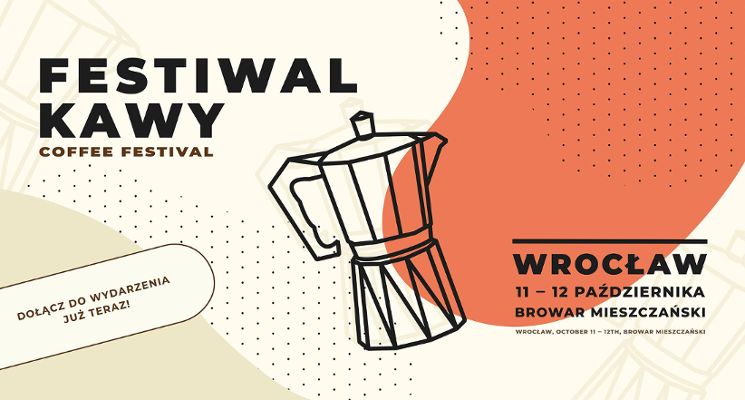 Plakat Festiwal Kawy we Wrocławiu
