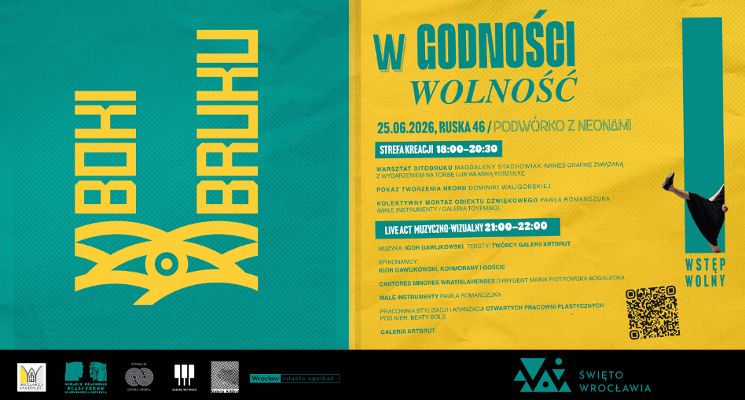 Plakat BOKI BRUKU: W GODNOŚCI WOLNOŚĆ