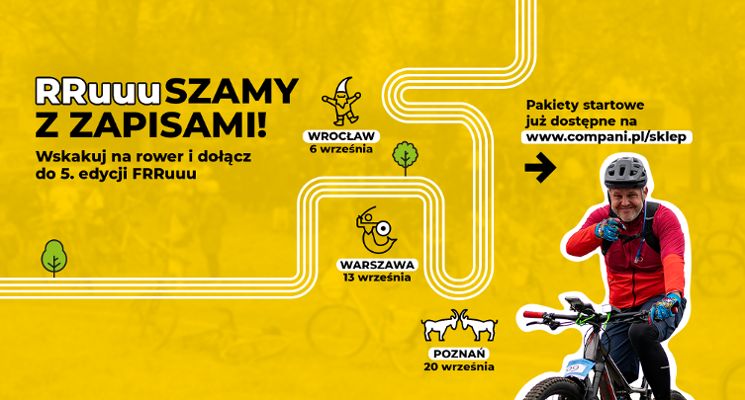 Plakat Firmowy Rajd Rowerowy 2025
