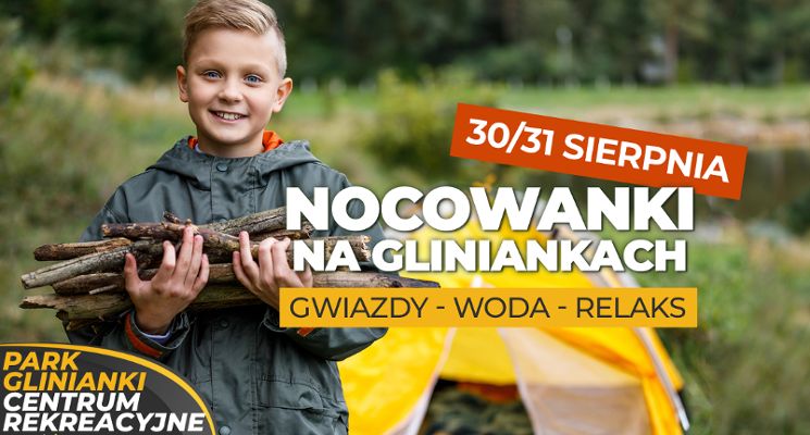 Plakat Nocowanki na Gliniankach