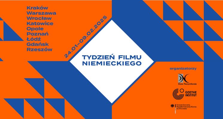Plakat Tydzień Filmu Niemieckiego 2025