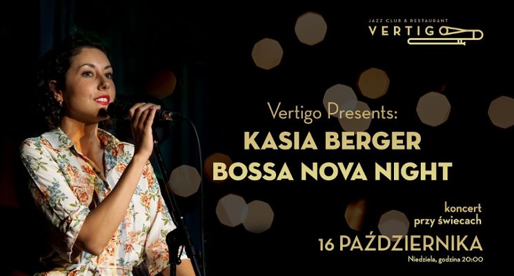 Plakat Kasia Berger Bossa Nova Night