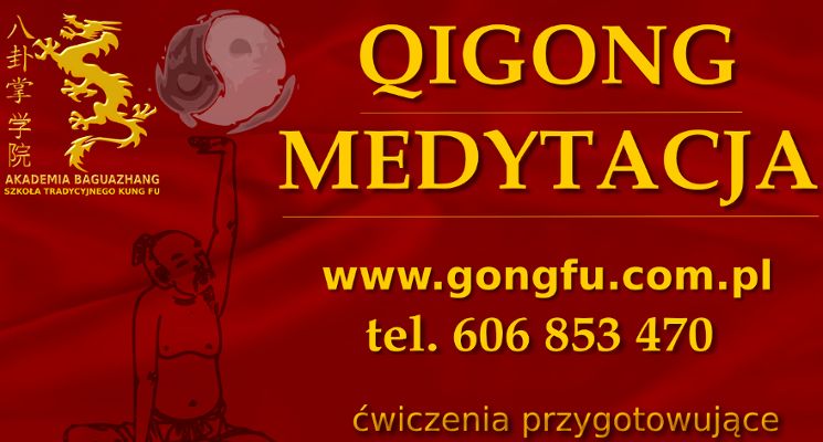 Plakat Qigong – Medytacja zapisy do nowej grupy