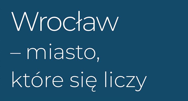 Plakat Wrocław – miasto, które się liczy