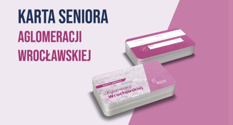 Plakat Wrocławska Karta Seniora