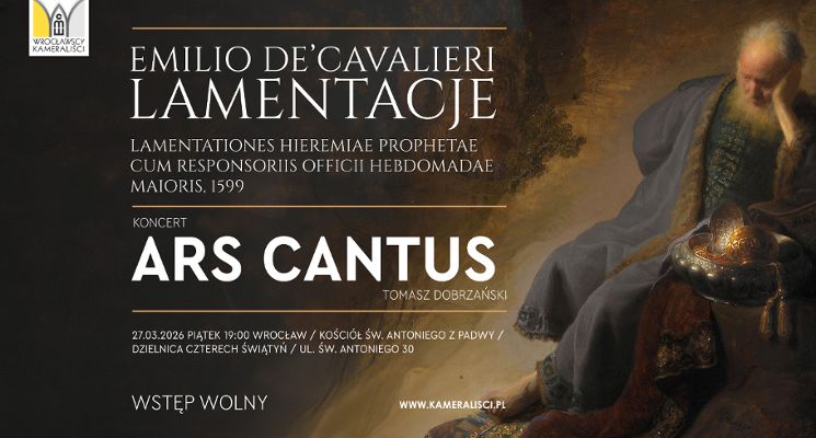 Plakat Emilio de'Cavalieri - Lamentacje