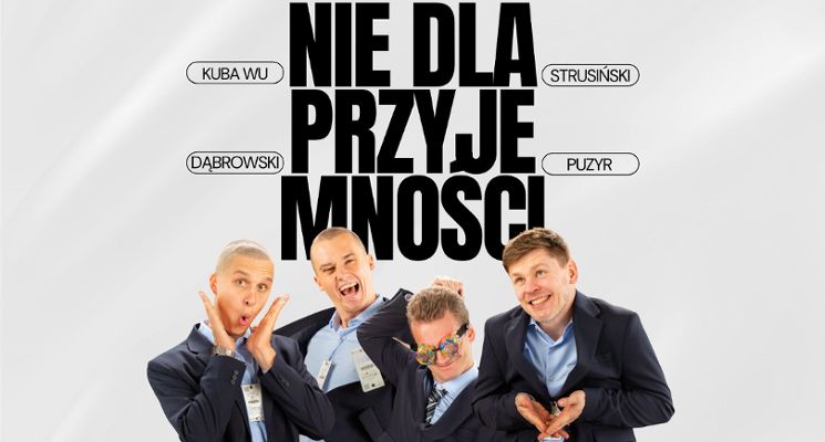 Plakat Wrocław nie dla przyjemności - stand-up impro
