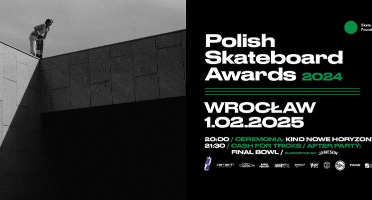 Plakat Gala Polish Skateboard Awards