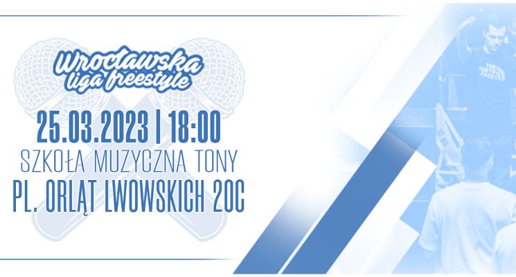 Plakat Wrocławska Liga Freestyle 2023
