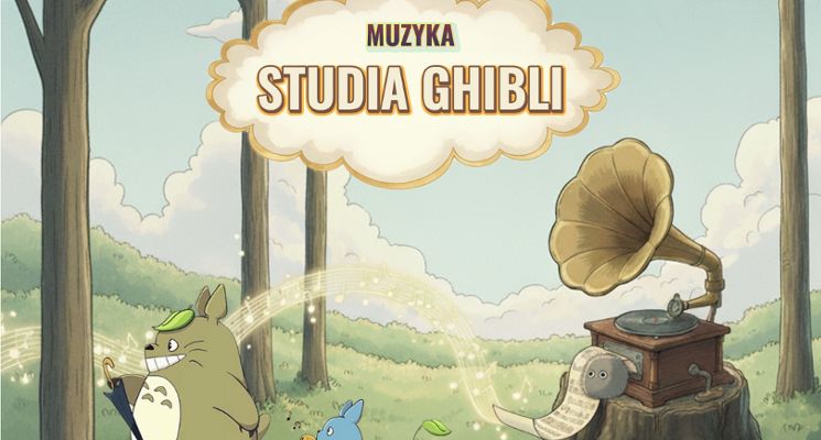Plakat Muzyka Studia Ghibli