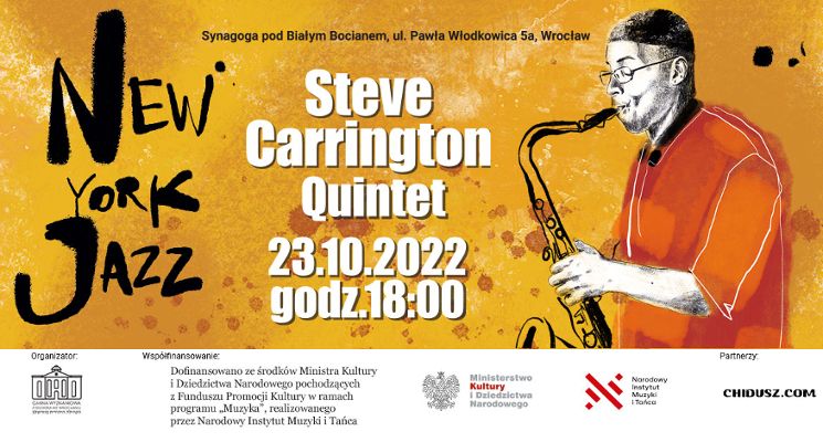 Plakat New York Jazz – Steve Carrington Quintet