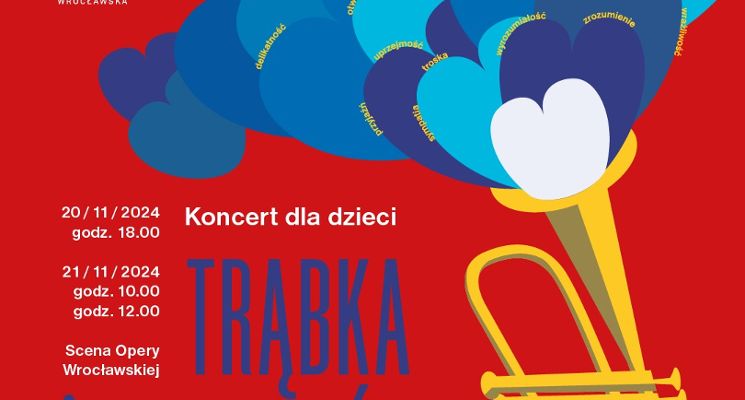 Plakat Trąbka Życzliwości - Koncert dla dzieci