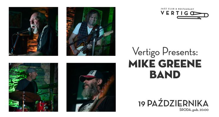 Plakat Mike Greene Band